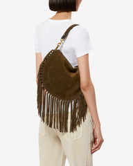 OSKAN SOFT ZIP BAG FRINGES
