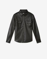 NOEE SHIRT FAUX LEATHER