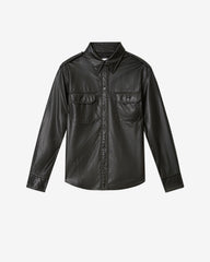 NOEE SHIRT FAUX LEATHER