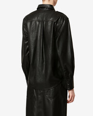 NOEE SHIRT FAUX LEATHER